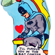 Illustration for article titled 1960s emBatman/em Valentine’s Day Cards Are Weirdly Awesome